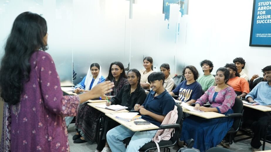German class at Eduflair Calicut