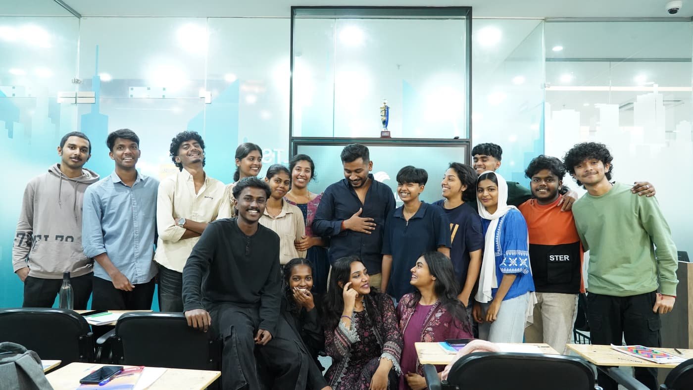 Students on the Eduflair campus