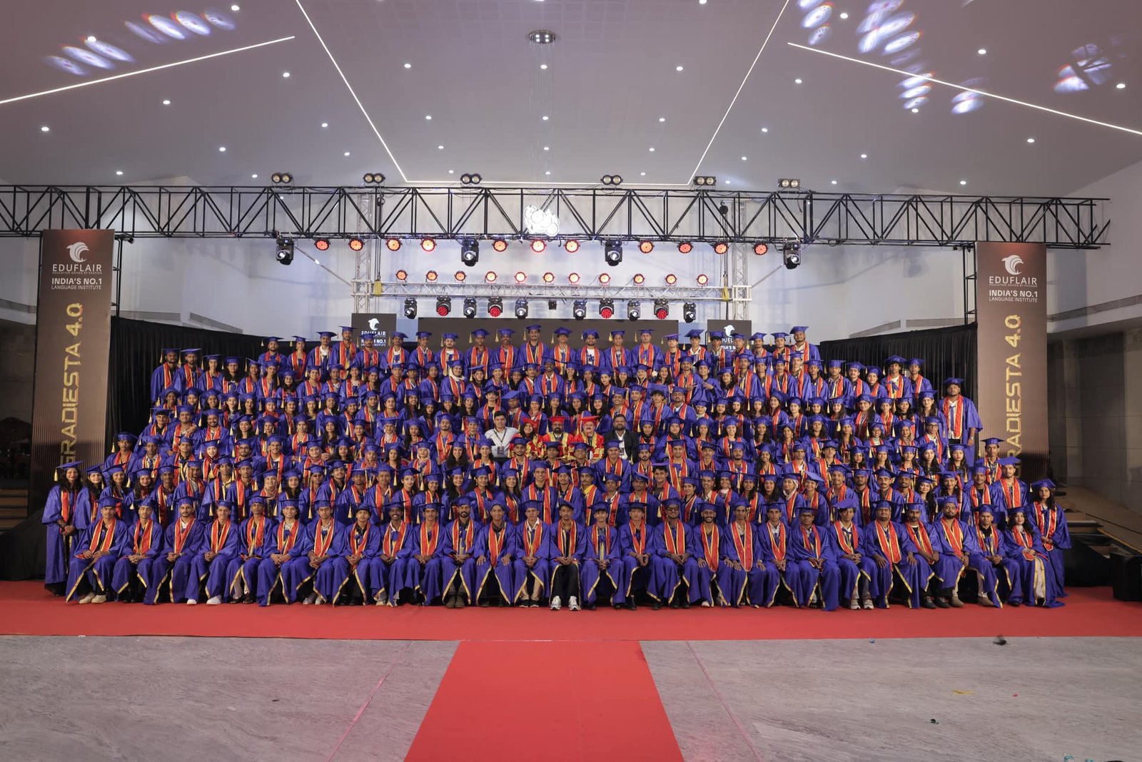 Eduflair graduates at Gradiefesta 4.0 — Calicut language institute